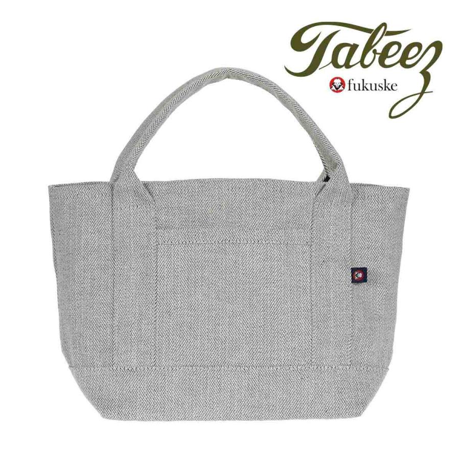 Fukuske トートバッグ ユニセックス Tabeez(タビーズ) ヘリンボーン 
