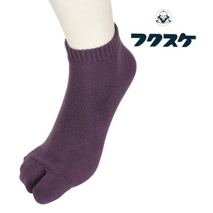 福助 公式 靴下 ソックス メンズ Fukuske 足袋型 パイル ショート スニーカー ショートソックス スニーカーソックス 足袋 タビ 2本指 無地 父の日 福助公式オンラインストア 通販 Paypayモール