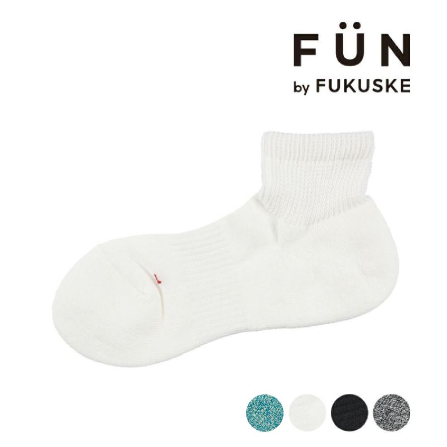 fukuske FUN 福助 FUN(フクスケファン) ： NewNormalSocks 靴下 杢柄