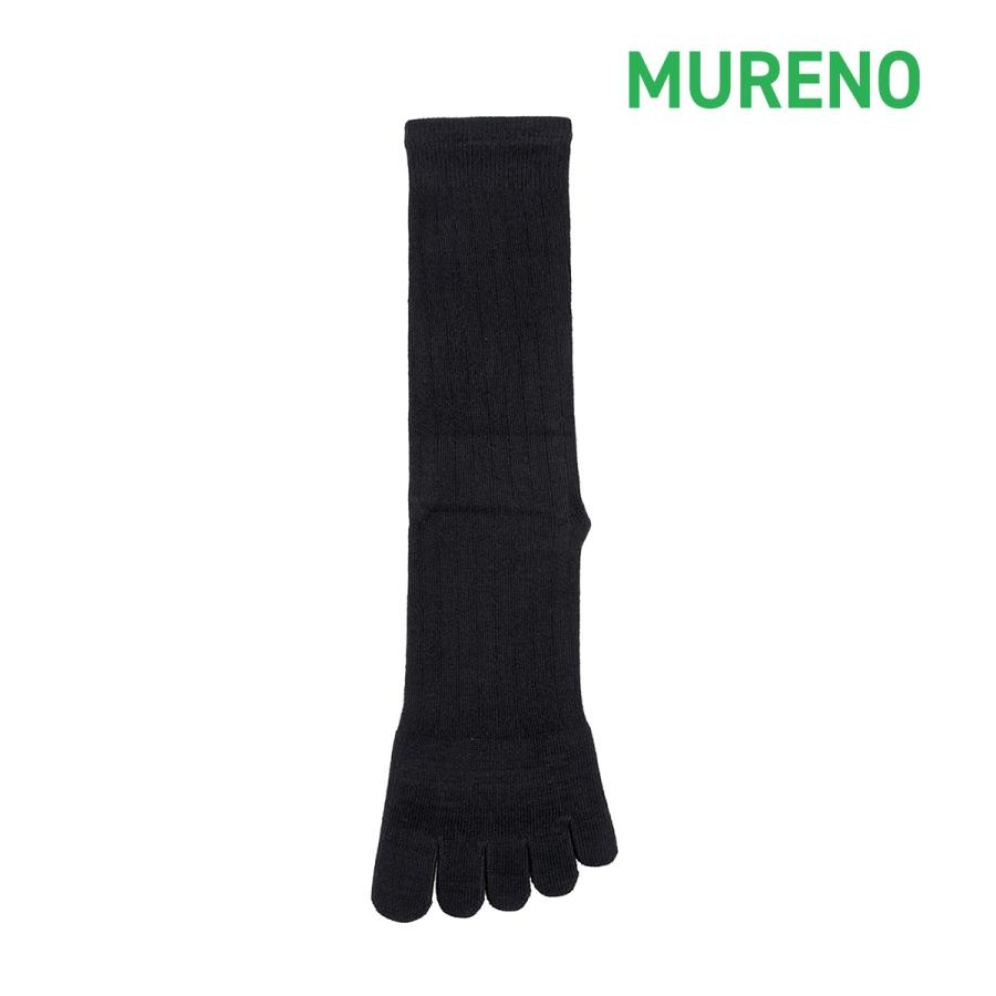 【MURENO(ムレノ)】 靴下 リブ ハーフ丈 消臭糸使用(60003W)