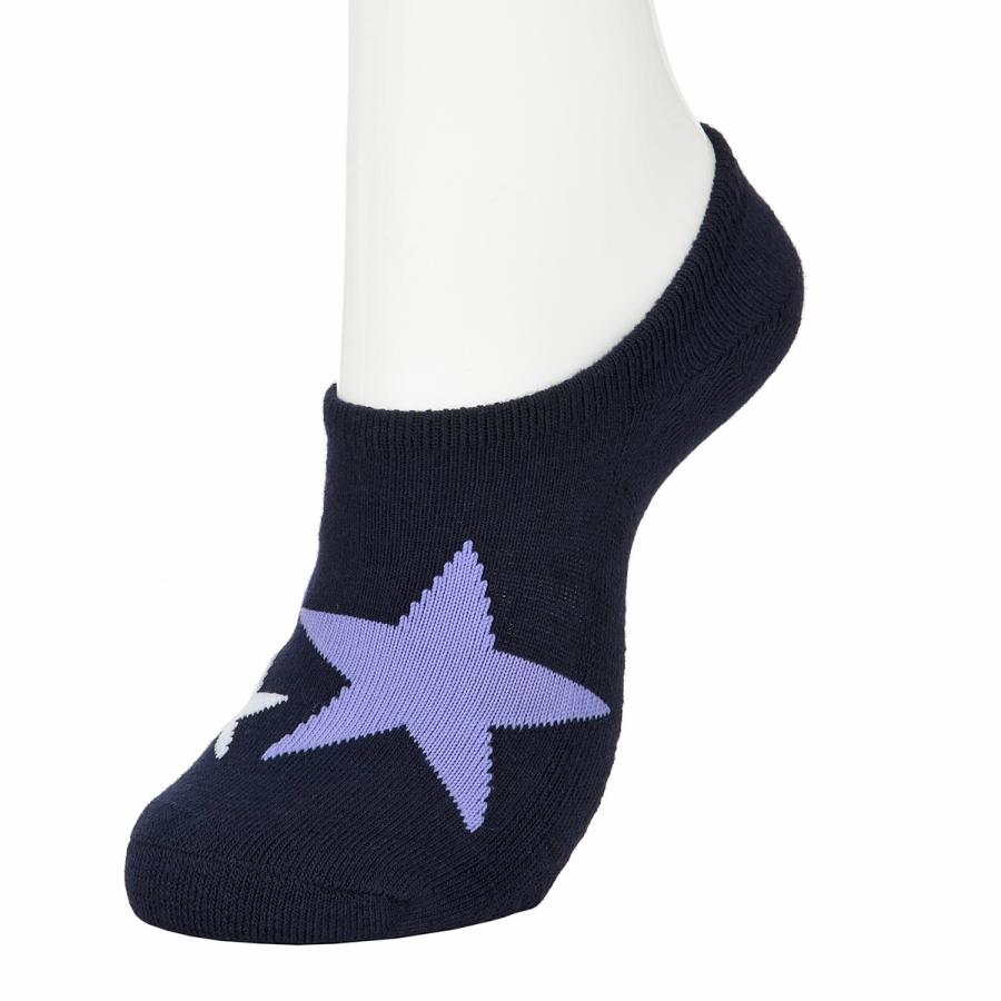 福助 公式 靴下 ソックス レディース ブランド Converse コンバース 星柄 くるぶし下丈 スニーカーソックス スニーカー ショート丈 かわいい スポーツ 福助公式オンラインストア 通販 Paypayモール