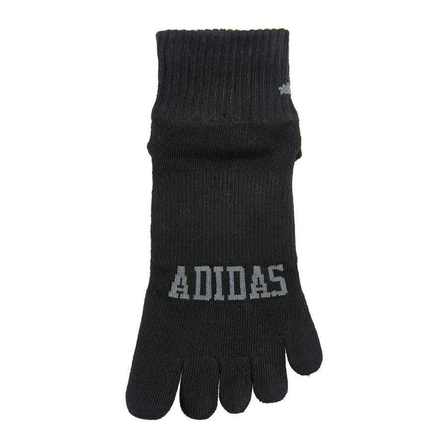 adidas（アディダス） 靴下 ショート丈 無地 ロゴ 足底滑り止め