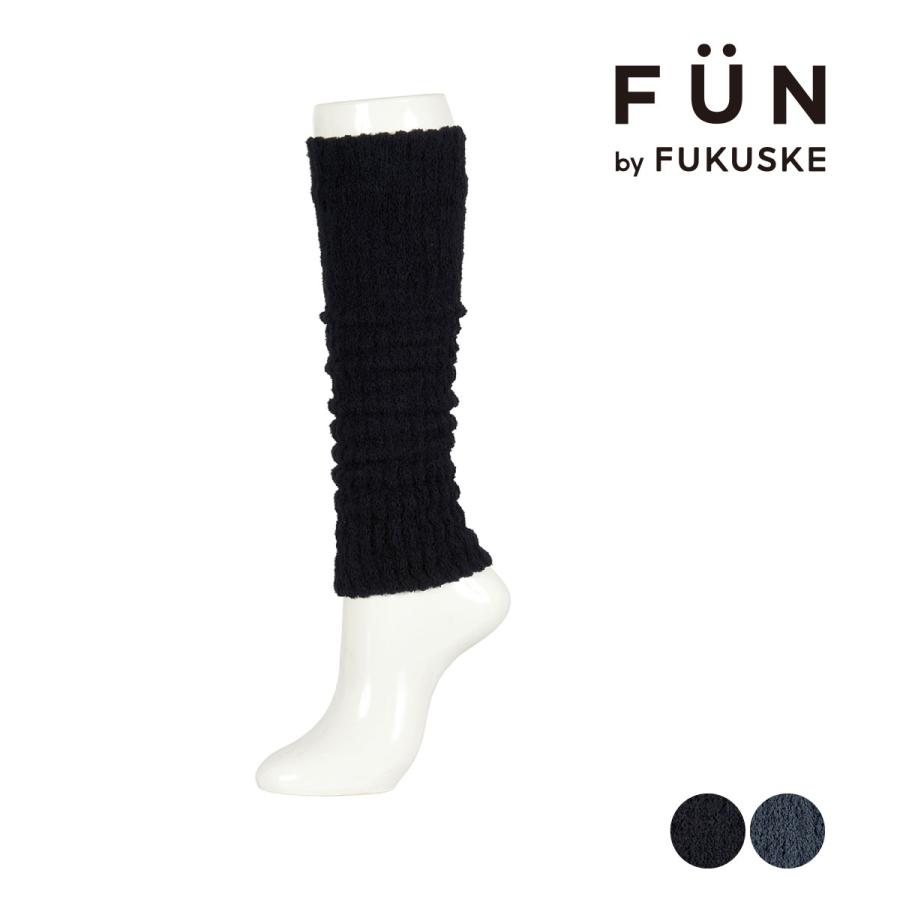 fukuske FUN fukuskeFUN(フクスケファン) 靴下 40cm丈 無地 外側