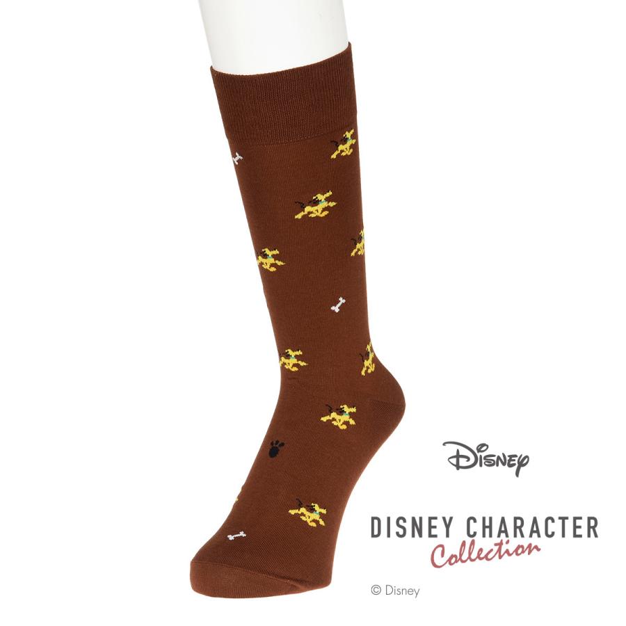 福助 公式 靴下 メンズ Disney ディズニー ミッキー プルート 小柄 クルー丈 000 1255 25 27cm ダークブラウン 子供 フクスケ Fukuske 25 000 1255 福助公式オンラインストア 通販 Yahoo ショッピング
