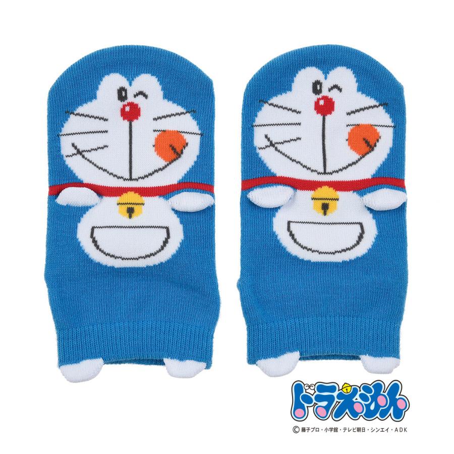 福助 公式 靴下 ソックス キッズ キャラクター ドラえもん パペット スニーカー スニーカーソックス 綿 コット 福助公式オンラインストア 通販 Paypayモール
