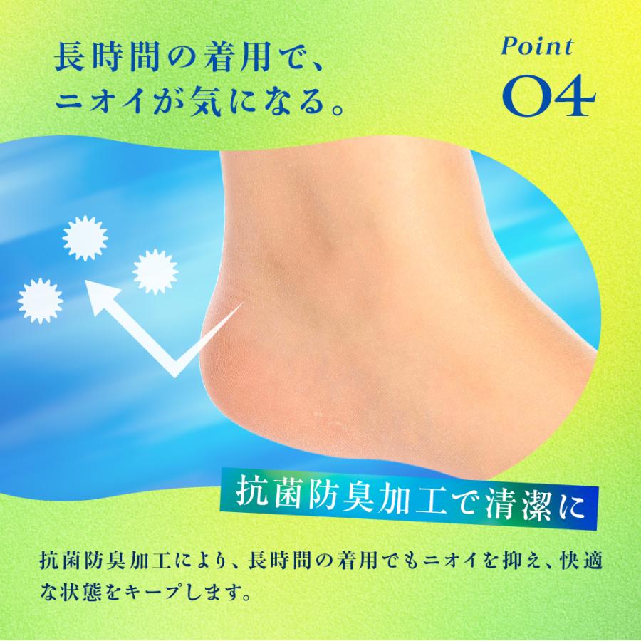 ストッキング 格安 黒 着圧 満足 サラッと心地いい涼感 無地 パンティストッキング コンジュゲートゾッキ 140-3111 レディース フクスケ fukuske 福助 公式 | 満足 | 12