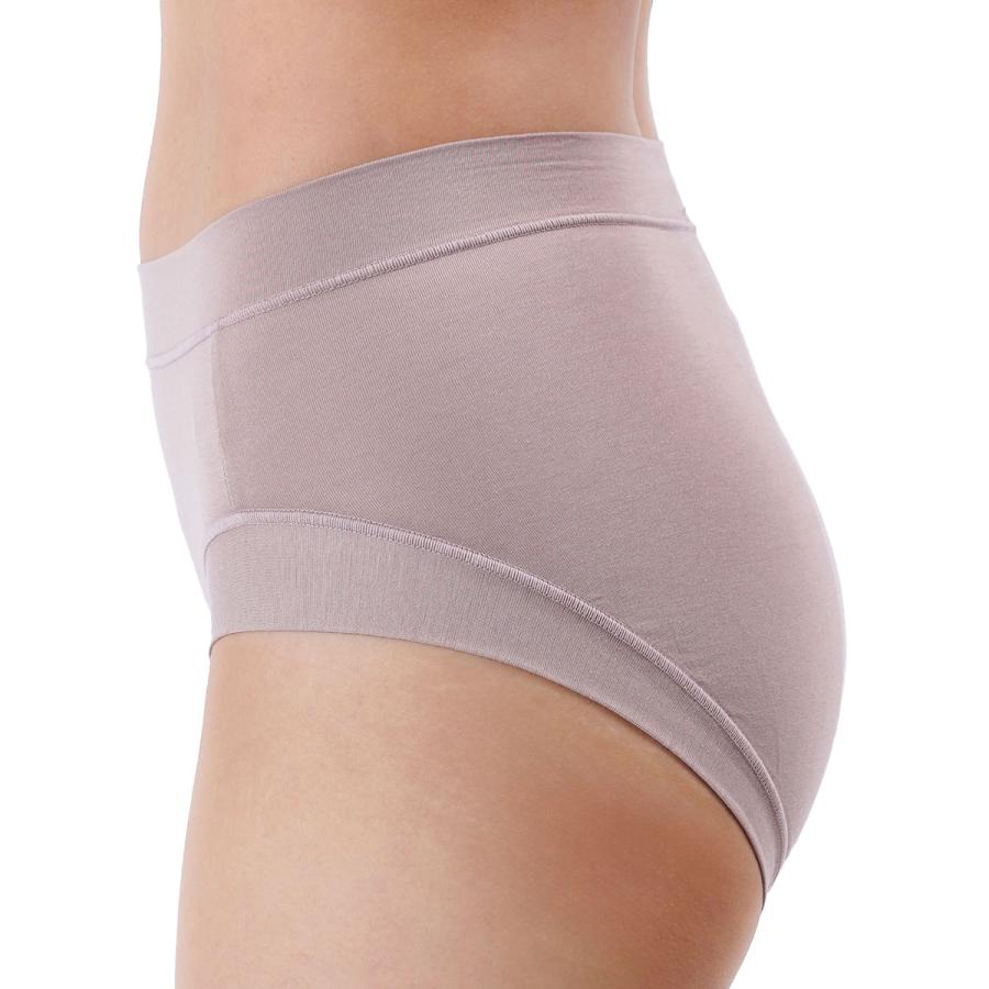よもぎ蒸しショーツ　温活　満足　福助　ショーツ　パンツ 満足 福助 美温活 ： よもぎ蒸し心地 ショーツ 無地 スタンダード