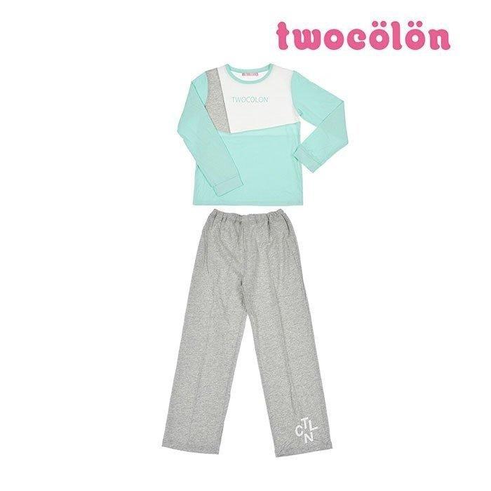 福助 公式 パジャマ ルームウェア キッズ ブランド Twocolon トゥーコロン 長袖 ロングパンツ 上下セット 綿100 女の子 かわいい 福助公式オンラインストア 通販 Paypayモール
