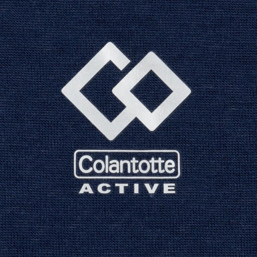 福助 Colantotte ACTIVE ルームウェア ルームウエア パジャマ メンズ レディース 無地 ワンポイント 上下セット 半袖 ハーフパンツ HRT-6002 フクスケ fukuskeの画像