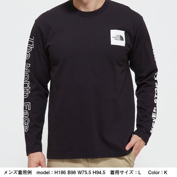 ノースフェイス THE NORTH FACE  ロングスリーブ スリーブ グラフィック ティー メンズ NT32042 UN L/S Sleeve Graphic Tee ロンT Tシャツ｜fukuspo｜03