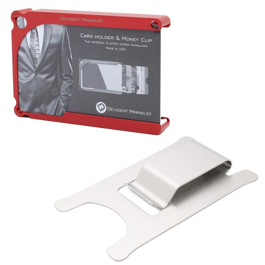 Decadent Minimalist 8枚サイズ マネークリップ＆カードホルダー