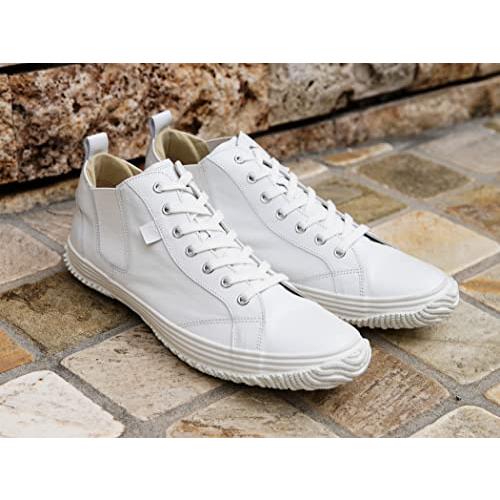 SPINGLE MOVE (スピングルムーヴ) SPM-442 スニーカー メンズ レディース ホワイト/ホワイト 5cm スニーカー cm 2E