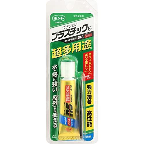 コニシ(Konishi)　箱売りボンド　ウルトラ多用途SU　プレミアムソフト　100本入　クリヤー　10ｍｌ