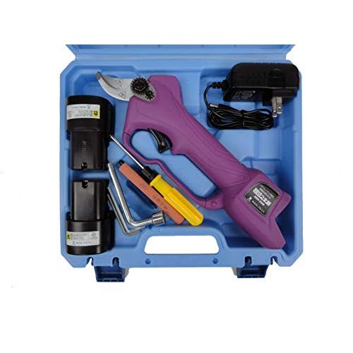 アルミス(Alumis) リチウムイオン充電式電動剪定はさみ 枝切っ太郎 パープル ASH-25M ASH 25M