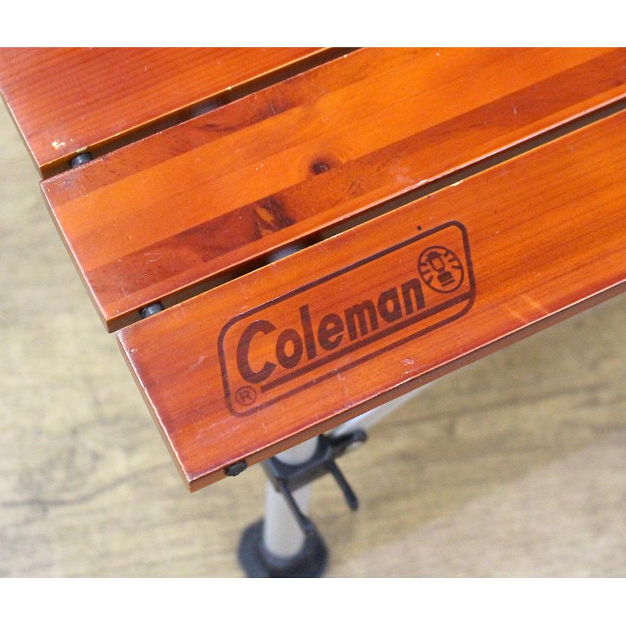 Coleman コールマン ウッドロールテーブル50 ミニテーブル ウッド天板 コンパクト 2000011511 焚火 キャンプ アウトドア 廃盤 2021832｜fukusuke-1321｜04