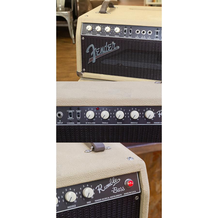 Fender Rumble Bass Custom Shop Tube Head and Cab フェンダーカスタムショップ ベースアンプ