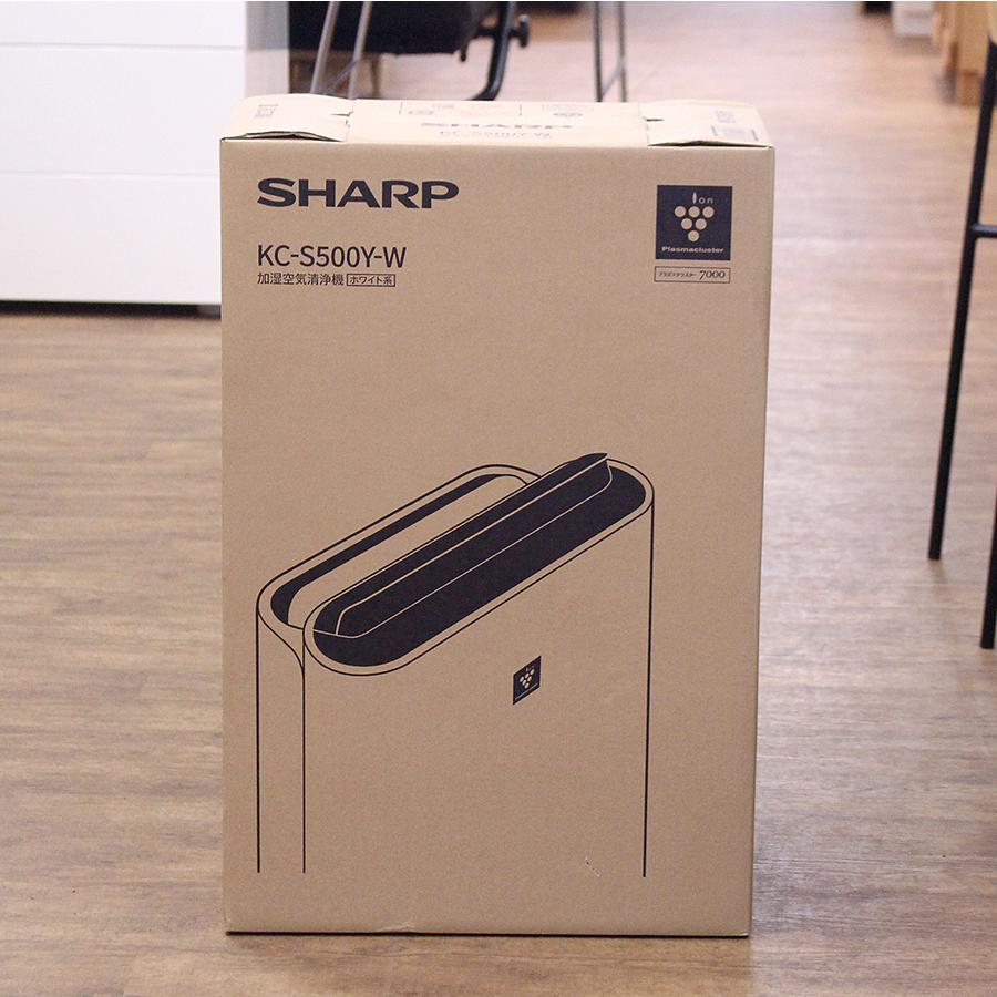プラズマクラスター SHARP シャープ 加湿空気清浄機 KC-S500Y-W プラズマクラスター SHARP シャープ 加湿空気清浄機 KC-S500Y-W