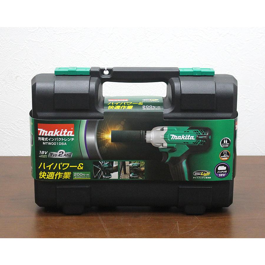 マキタ makita MTW001DSA 充電式インパクトレンチ バッテリー 充電器 