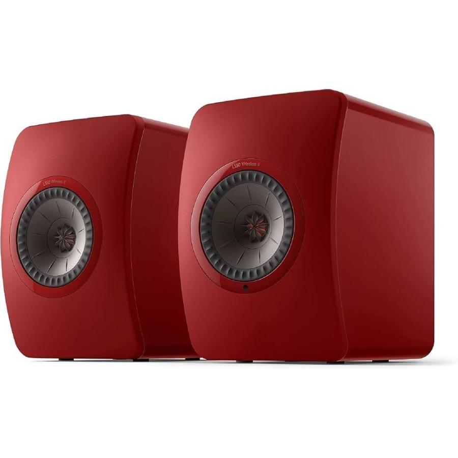 未使用品 KEF JAPAN ケフ LS50 Wireless II Crimson Red スピーカー