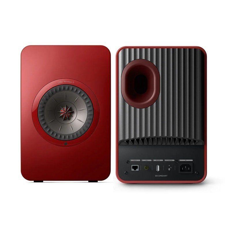 スピーカー・ウーファー KEF LS50 Wireless II Crimson Red LS50 Wireless II | オールインワン・HiFi スピーカー | KEF 日本