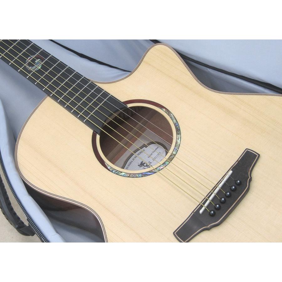 とにかく鳴るミニギター！Naga Guitars S-10GS naga guitars 【現物画像】S-10GS アコースティックギター Light