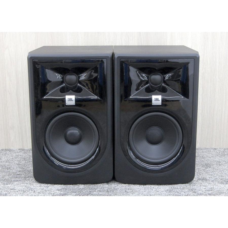 JBL 305P MkII 双方向スタジオモニタースピーカー ペア パワード 12.7