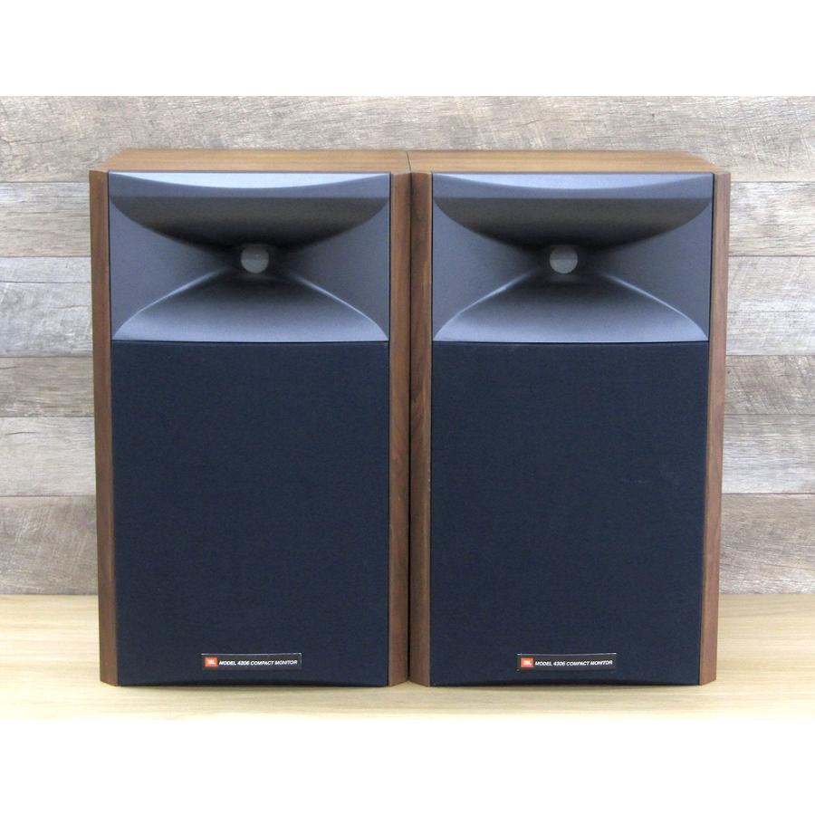 JBL モニタースピーカーペア 4306 6Ω 2Way ブックシェルフ型 20cm