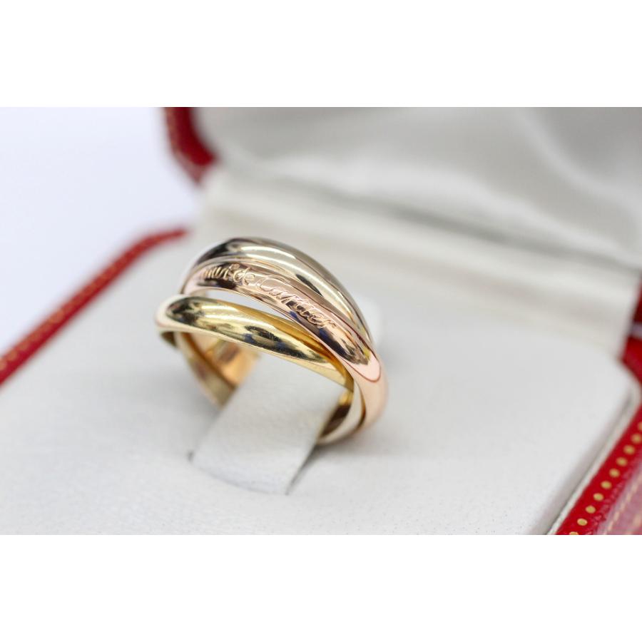 Cartier(カルティエ) トリニティリング 750 スリーカーラー(K18 YG/PG