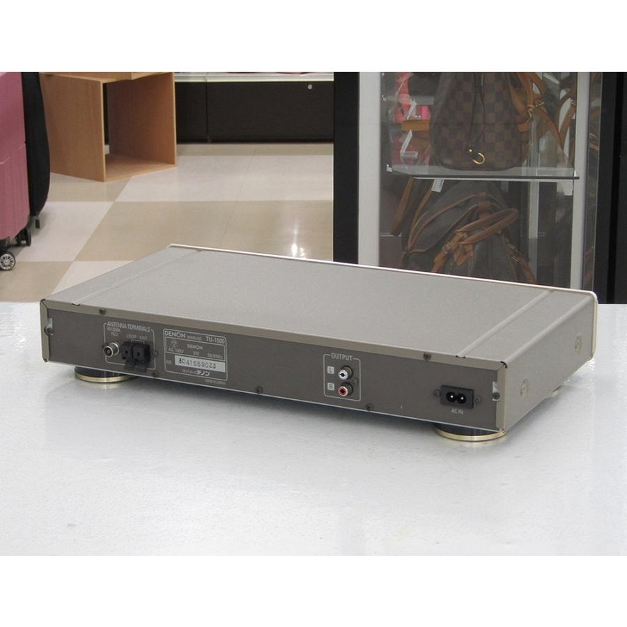 【美品】DENON デノン TU-1500 AM FM ステレオチューナー DENON デノン AM/FMステレオチューナー TU-1500 : リサイクル