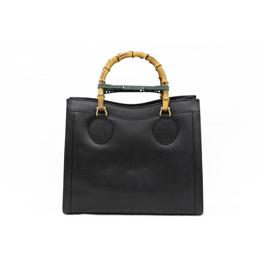 GUCCI(グッチ) バンブー ハンドバッグ レザー ブラック 002 0260