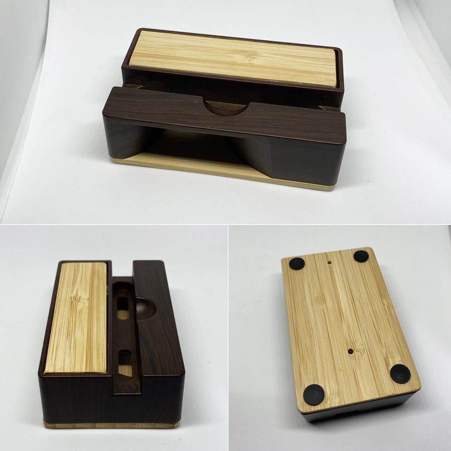 スマホ スピーカー 木製 置くだけ 音量 電源不要 小型 横置き 縦おき