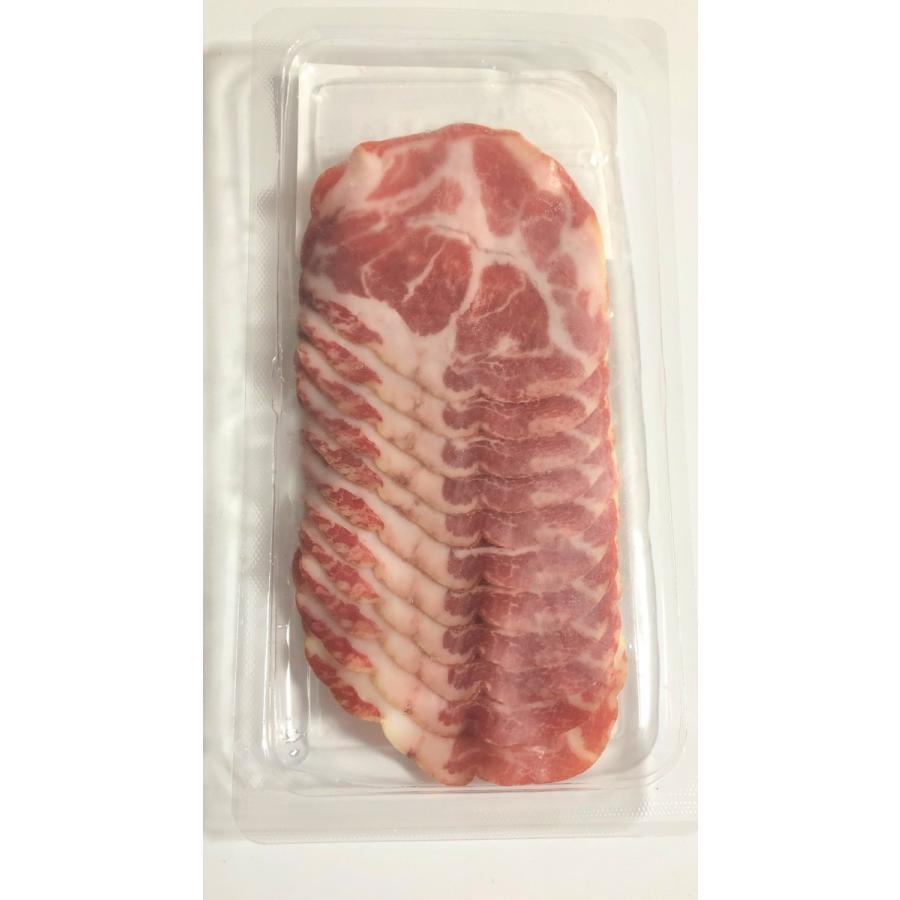 イタリア産 コッパ 生ハム スライス 60g 冷凍 おつまみ H4561 フォアグラと鴨肉専門店の福食商店 通販 Yahoo ショッピング
