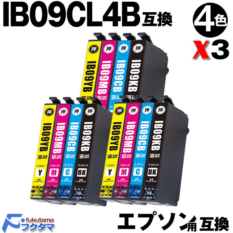 EPSON IB09CB/IB09KB/IB09YB/IB09MB 4色セット