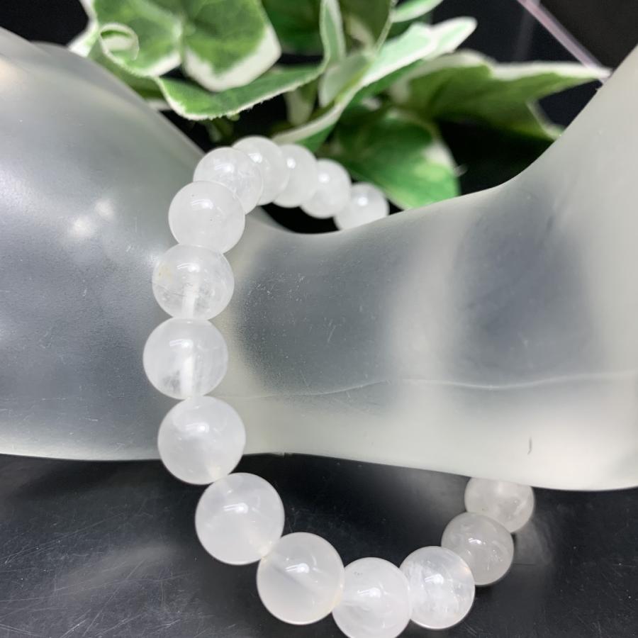 9mm アゼツライト ブレスレット 天然石 パワーストン 幸運up キラキラ