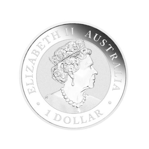 オーストラリア クッカバラ ワライカワセミ銀貨 2002年 1キロ