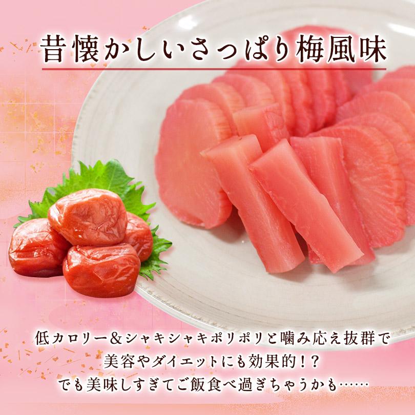 練梅たくあん1本 宮崎県産大根使用 ポイント利用 : 福梅ぼし Yahoo!店