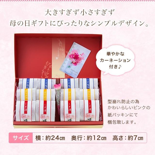 遅れてごめんね。母の日 2024 プレゼント ギフト 梅干し 60代 70代 80代 食品　梅干し 個包装『嬉』12粒入　カーネーション フラワー  送料無料｜fukuume｜17