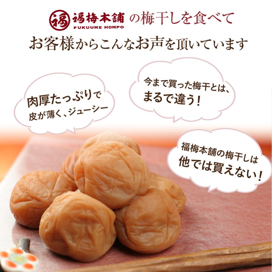 送料無料 梅干し はちみつ 南高梅干し 和歌山 南高梅 ギフト プレゼント 食べ比べ お試しセット | 福梅本舗 | 06