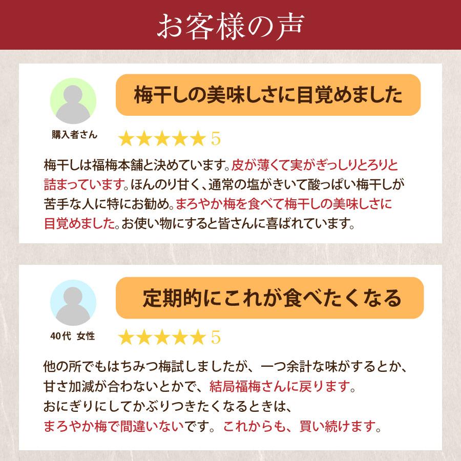 梅干し はちみつ 南高梅干し 和歌山 南高梅 ギフト プレゼント まろやか梅250g | 福梅本舗 | 07