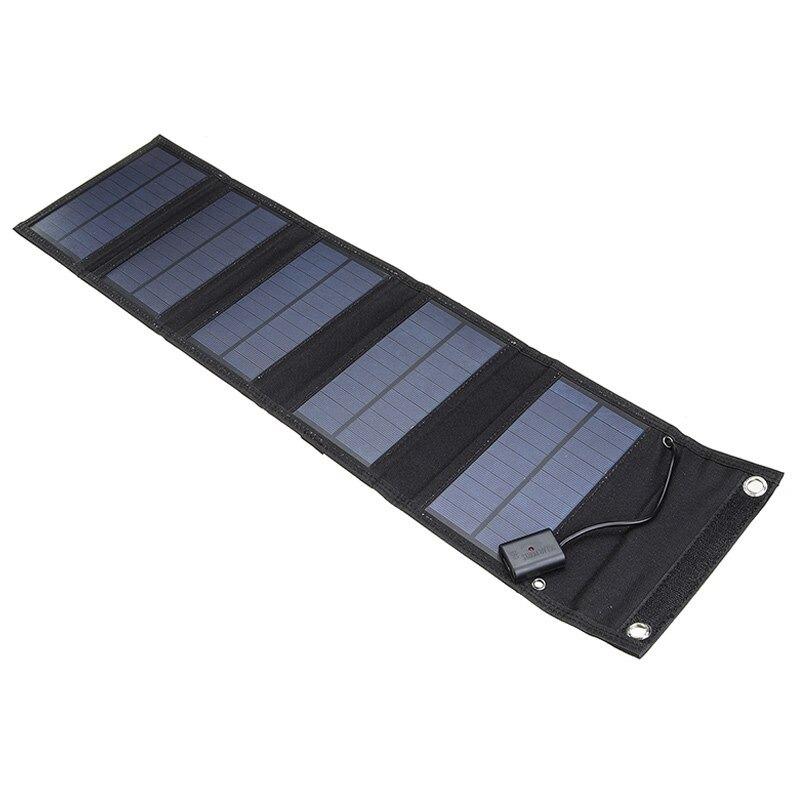 70W 折りたたみ usb ソーラーパネル 太陽 電池 ポータブル 防水 充電