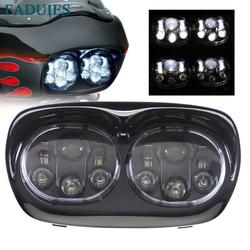 ハーレー ロードグライド LED ヘッドライト ハーレーダビッドソン Road Glide FLTRU FLTRX FLTRXSE FLTRX FLTR EFI FLTRI｜fukuustore