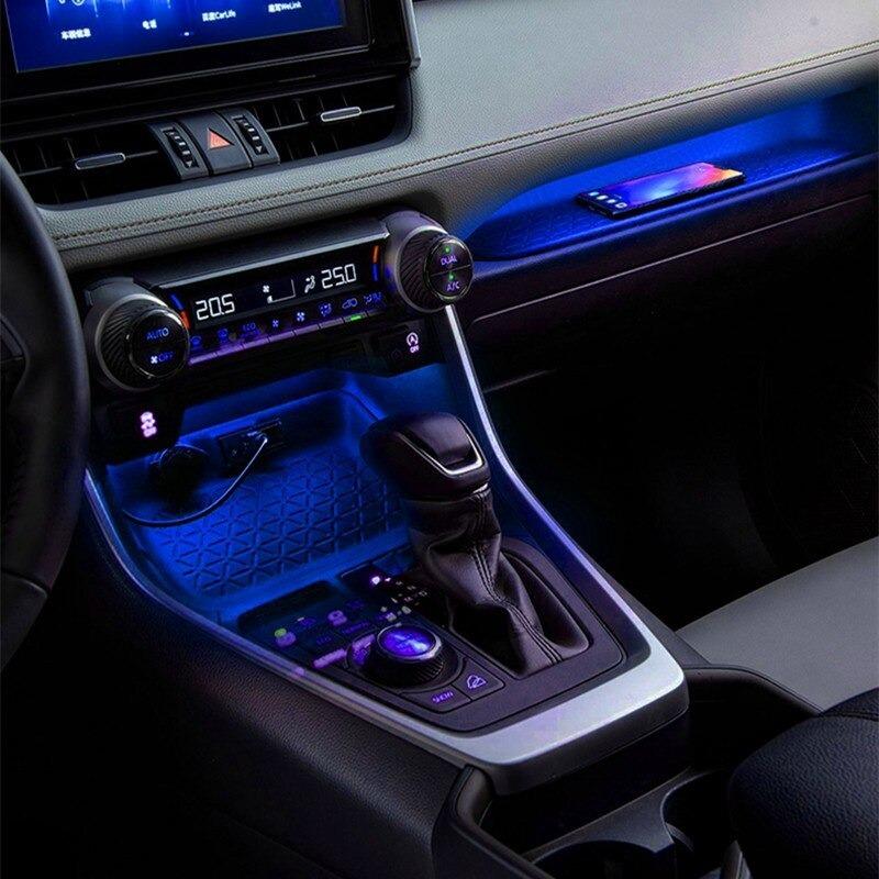 RAV4 トヨタ 2019 2020 2021 内装 ライト センターコンソール ダッシュ 