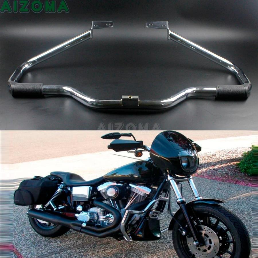 クローム エンジンガード クラッシュバー ハーレーダイナスーパー