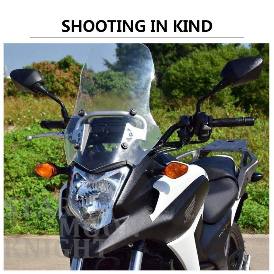 バイク パーツ フロントガラス ウインドスクリーン スモーク/クリア