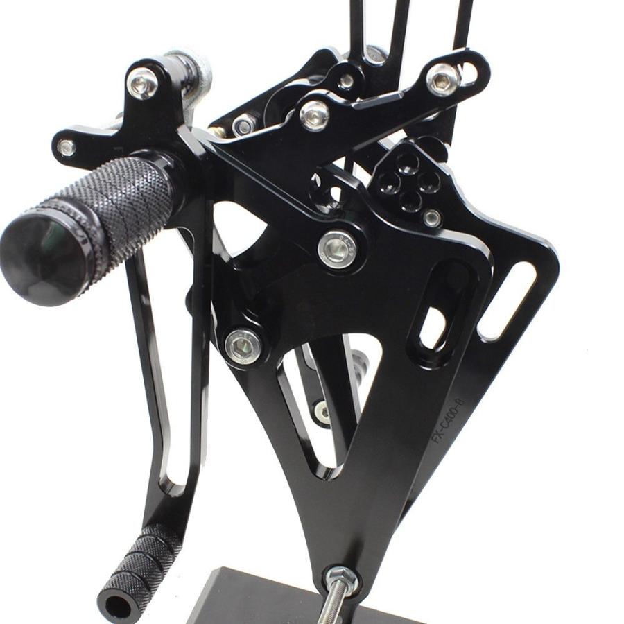 ホンダ CB400 SF NC31 NC39 NC42 1992〜 アルミ バックステップ : FUKU
