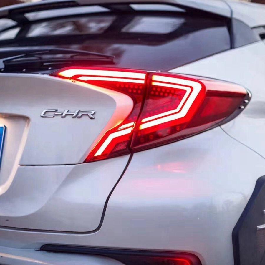 スモーク C-HR CHR 流れる シーケンシャルウインカー LEDテールランプ スモーク C-HR CHR 流れる シーケンシャルウインカー LED