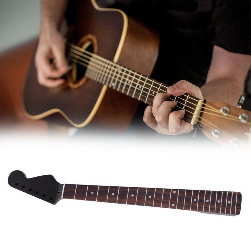 カナダメイプルエレキギターネック + ローズウッド指stストラト