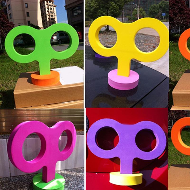 汎用 装飾 外装 飾り 3D ステッカー 時計 ゼンマイ ネジ巻き