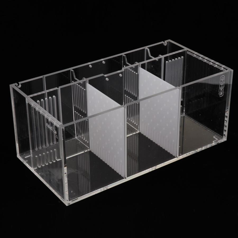 ベタ用セパレート水槽 3匹同時飼育 トリプルルーム アクリル ベタ用セパレート水槽 3匹同時飼育 トリプルルーム アクリル