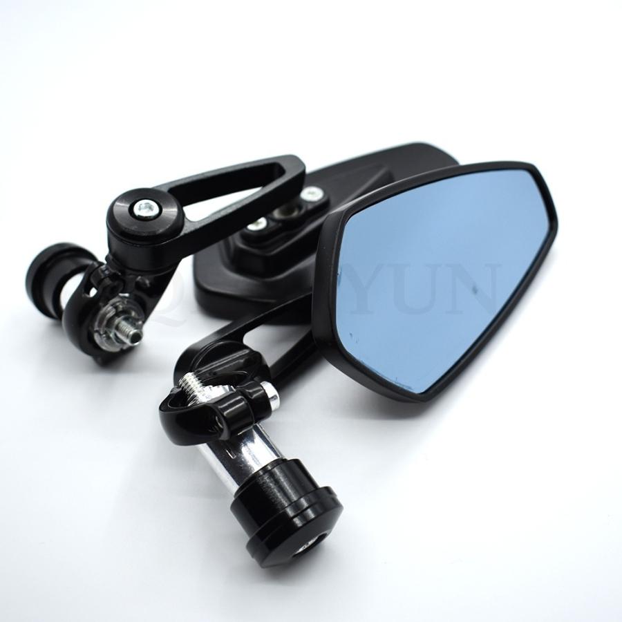 オートバイ ミラー ハンドル サイド ハンドルバー エンドミラー ヤマハ R6 R1 mt 09 tmax xmax wr 125 250
